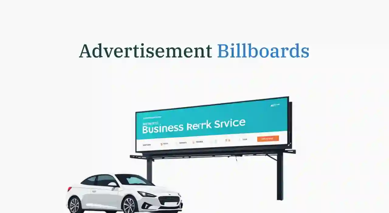 Offline Marketing Strategies - Advertisement Billboard