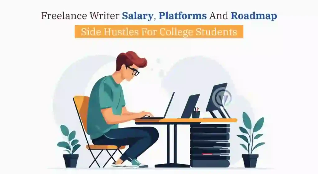 Side Hustle for College Students - How to start a business as as freelance writer