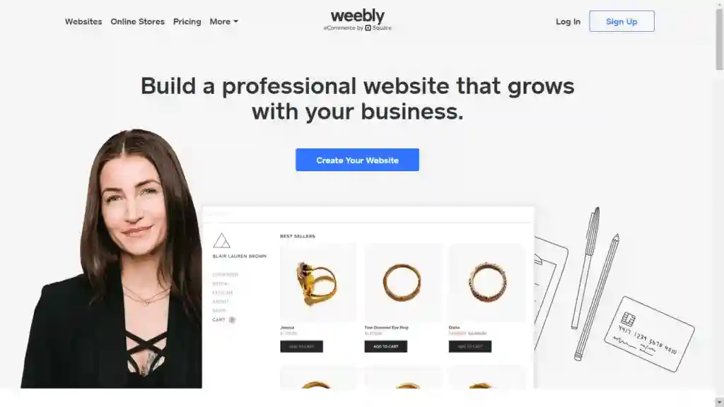 Weebly Website - The best and cheapest website builder